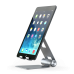Satechi R1 Aluminum Hinge Holder Foldable Stand - Space Gray: Compatible with Most Tablets