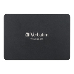 Verbatim Vi550 256GB Solid State Drive - SATA (SATA/600) - 2.5  Drive - 150TB (TBW) - Internal