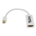 Plugable Technologies Mini DisplayPort (Thunderbolt 2) to HDMI Adapter - Driverless (Supports Mac, Windows, Linux, and 4K Displays up to 3840x2160@30Hz, Passive)