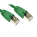 Cables Direct - Patch cable - RJ-45 (M) - RJ-45 (M) - 50 cm - FTP - (CAT 6) - snagless booted - green