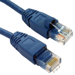 Cables Direct B5-110B 10m Cat5e U/UTP (UTP) Blu Cavo di Rete