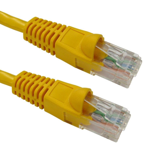 Cables Direct 10m CAT6 Patch Cable (Yellow)