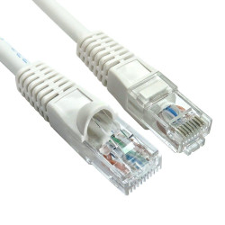 Cables Direct 15m CAT6 Patch Cable (White)
