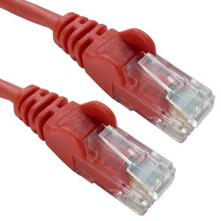 Cables Direct 15m CAT5E Patch Cable (Red)