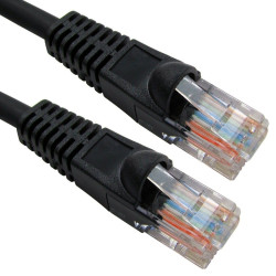 Cables Direct 15m CAT5E Patch Cable (Black)