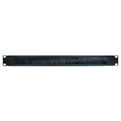 Raraion A 19" Rack Mount Brush Type Cable Management Panel which Allows Patch Cables Connected to The Front of Network switches to Pass Through and Keep dust Out. (B0B4T5M1WJ)