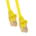 Cat 6 UTP Yellow Ethernet Patch Cable - 1m