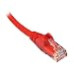 1 mtr Scan rot CAT 5e Snagless geformte Patch führen