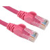 Cables Direct Cat6, 1m, LSOH Cavo di Rete U/UTP (UTP) Rosa
