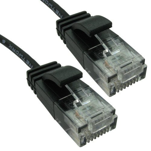 Cables Direct 1m CAT6 Patch Cable (Black)
