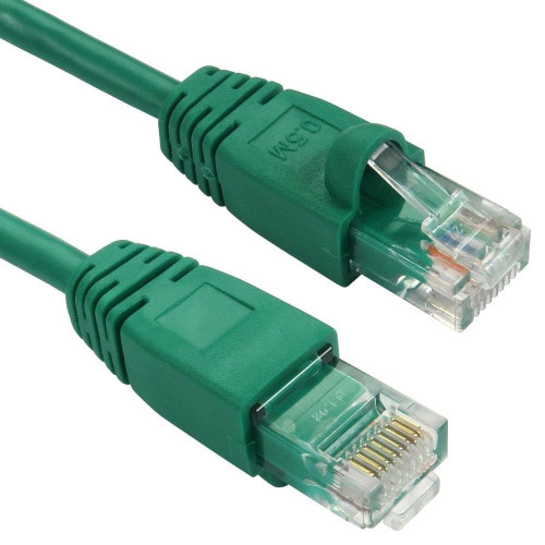 CDL Cables Direct 1m Snagless Cat5e Patch Cable - Green