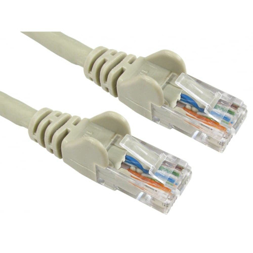 Cables Direct 20m Cat6 Network Cable Grey - Network Cables (20m, Cat6, RJ-45, RJ-45, Grey)