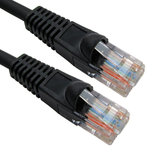 Cables Direct 20m CAT5E Patch Cable (Black)