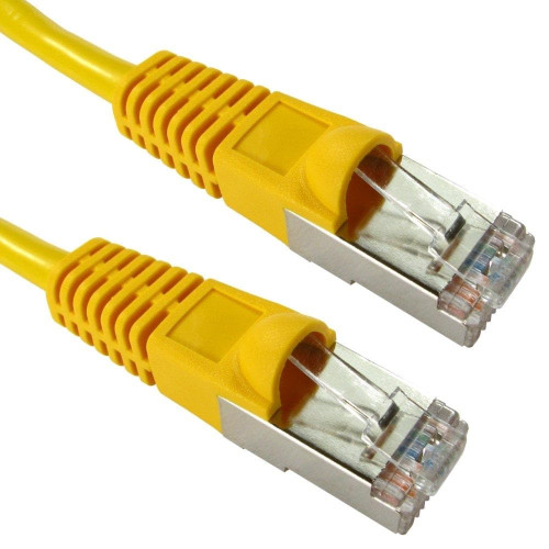 Cables Direct 2m CAT5E Patch Cable (Yellow)