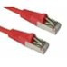 Cables Direct 3m CAT6a, M – M Netzwerkkabel S/FTP (S-STP) rot – Netzwerkkabel (M – M, 3 m, Cat6a, S/FTP (S-STP), RJ-45, RJ-45, Rot)