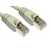 Cables Direct - Patch cable - RJ-45 (M) - RJ-45 (M) - 3 m - STP- (CAT 6) - snagless booted - grey