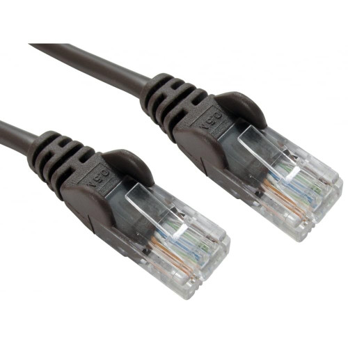 CablesDirect 5m Economy 10/100 Networking Cable - Brown
