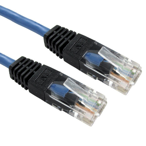 CABLES DIRECT 5M CAT5E UTP PVC INJ MDD CBL-BLUE 0