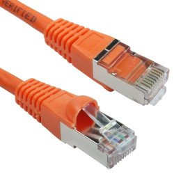 Cables Direct 5m CAT6A Patch Cable (Orange)
