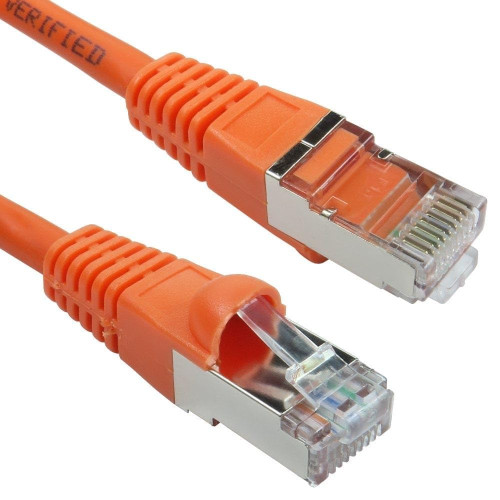 Cables Direct 5m CAT6A Patch Cable (Orange)