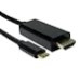 Cables Direct USB C to HDMI 4K @ 60HZ 2 m USB tipo-C HDMI tipo A [Standard] Nero (CDL USB C TO HDMI 4K 60HZ 2MTR)