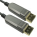 Cables Direct AocdP-020 Cavo Displayport 20 M Nero, Grigio (cdl 20m Displayport 1.4 Aoc)