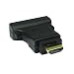 CablesDirect CDL-DV005 - DVI-D SINGLE LINK F - HDMI M BLACK ADAPTOR - GOLD - B/Q 200