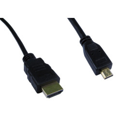 Cables Direct 1.8m HDMI to Micro HDMI Cable