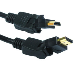 Cables Direct 1m Swivel HDMI Cable