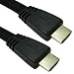 Cables Direct CDLHDFLAT-15K cavo HDMI 15 m HDMI tipo A [Standard] Nero (CDL 15MTR HDMI MALE-MALE FLAT)