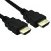 2m HDMI 2.1 Certified 8K Cable - Black Cable/Black PVC Moulding