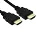 2m HDMI 2.1 Certified 8K Cable - Black Cable/Black PVC Moulding