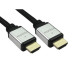 Xclio Cable trenzado HDMI 2.1 plateado/negro M/M negro