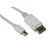 Cables Direct CDLMDP-100 1m Mini-HDMI HDMI Color blanco cable HDMI - cables HDMI (1 m, Mini-HDMI, HDMI, Color blanco, Macho/Macho, Oro)