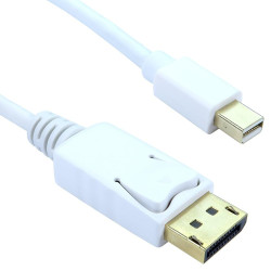 Unbranded 5M Mini DisplayPort to Full Size Display Port Cable Lead Adaptor