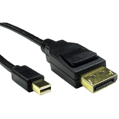 Pro Signal PSG91722 8K Mini DisplayPort a DisplayPort 1.4 macho a macho, 0,5 m, color negro