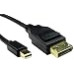Pro Signal PSG91722 8K Mini DisplayPort a DisplayPort 1.4 macho a macho, 0,5 m, color negro