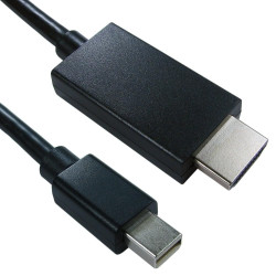 2m Mini DisplayPort/mDP to HDMI 1.3 adaptor cable for Mac/PC