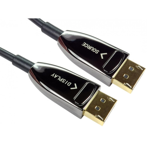DisplayPort v1.4 8K 30Hz 4K 120Hz AOC Hybrid Fibre Optic Long Cable 20m
