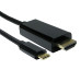 CablesDirect USB C to HDMI 4K @ 60Hz 3m USB Type-C HDMI Type A [Standard] B