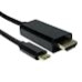 CablesDirect USB C to HDMI 4K @ 60Hz 3m USB Type-C HDMI Type A [Standard] B