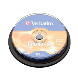 Verbatim DVD-R Matt Silver 4.7 GB 10 pc(s)
