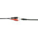 TruConnect 1 Pack 5m 3.5mm Stereo Plug/Phono Lead