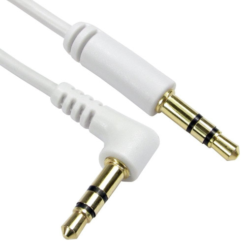 Cables Direct 2m 3.5mm Stereo Audio Cable, White