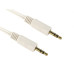 Bluecharge Direct 1,2 m 3,5 mm Jack a Jack Cable auxiliar Audio estéreo Cable auxiliar PC Coche ORO