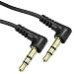 Cables Direct 0.3m 3.5mm Stereo Cable in Black