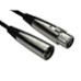 Newlink Lot de 10 câbles XLR mâle vers femelle 3 broches Connecteurs argentés
