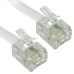 Cables Direct 30m RJ-11 to RJ-11 Modem Cable in White