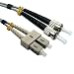 Cables Direct 15m OM1 Fibre Optic Cable, ST - SC (Multi-Mode)