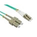 Cables Direct 2m OM4 Fibre Optic Cable, LC-SC (Multi-Mode)